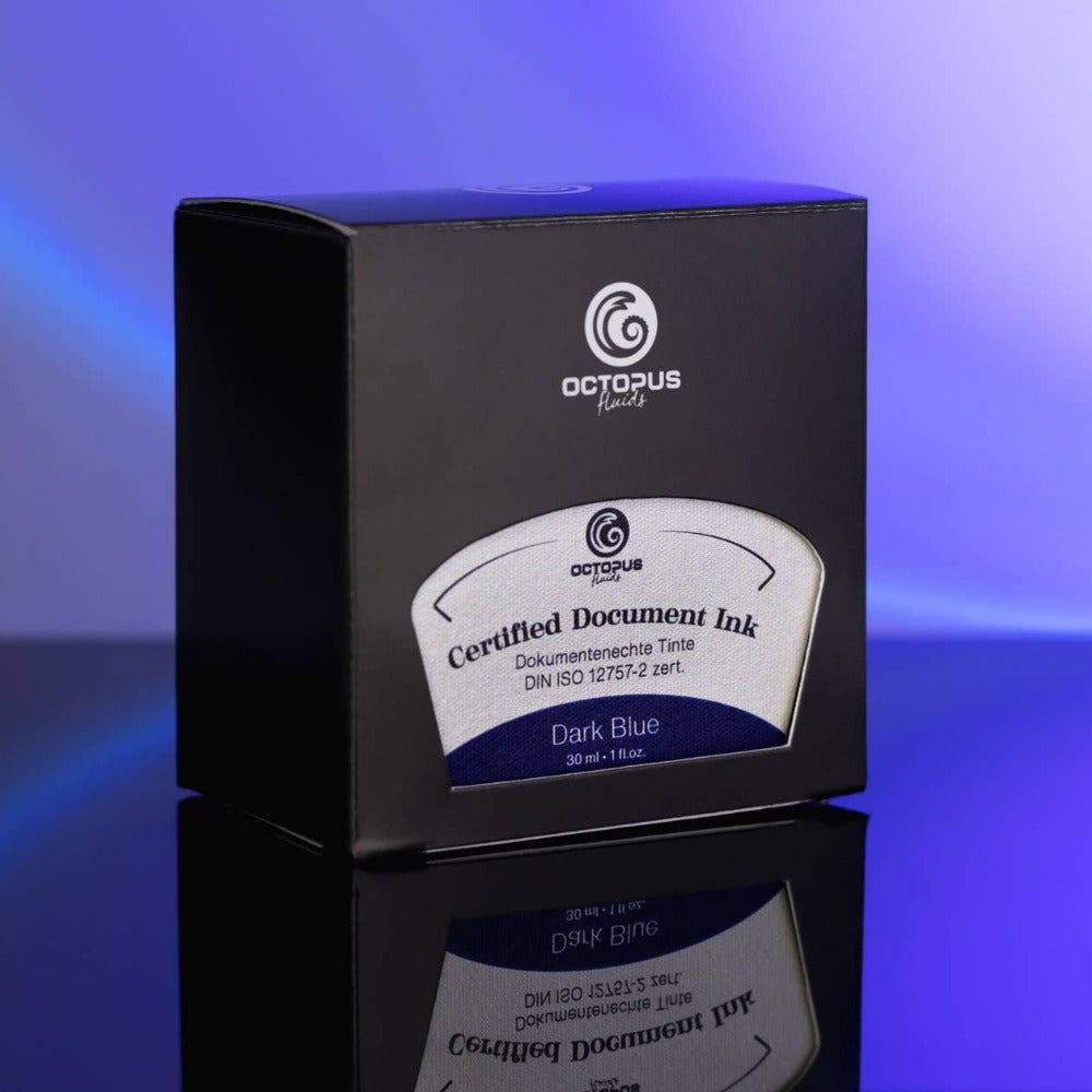 Dark Blue Certified Document Fountain Pen Ink