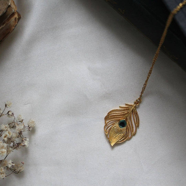 Pride and Prejudice Feather Pendant Necklace {coming soon}