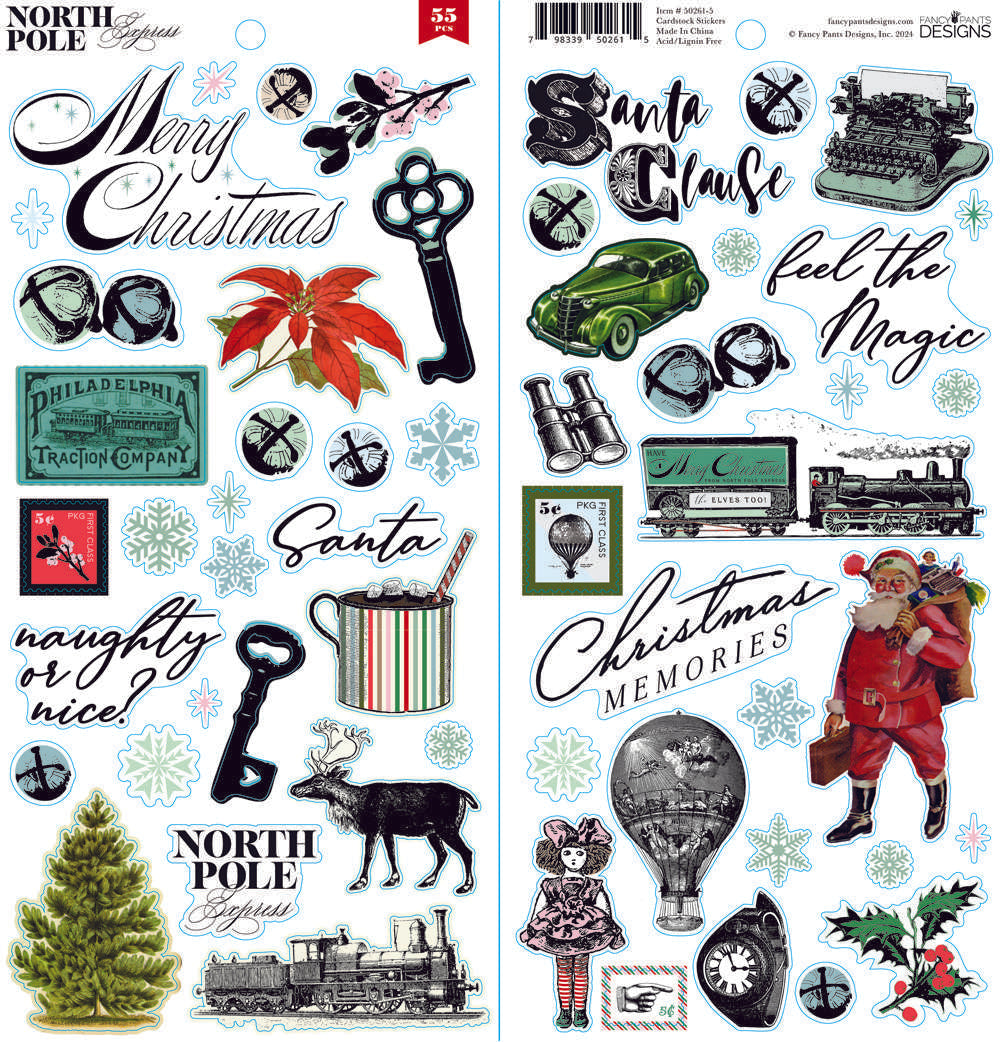 North Pole Express 12x12 Collection Kit