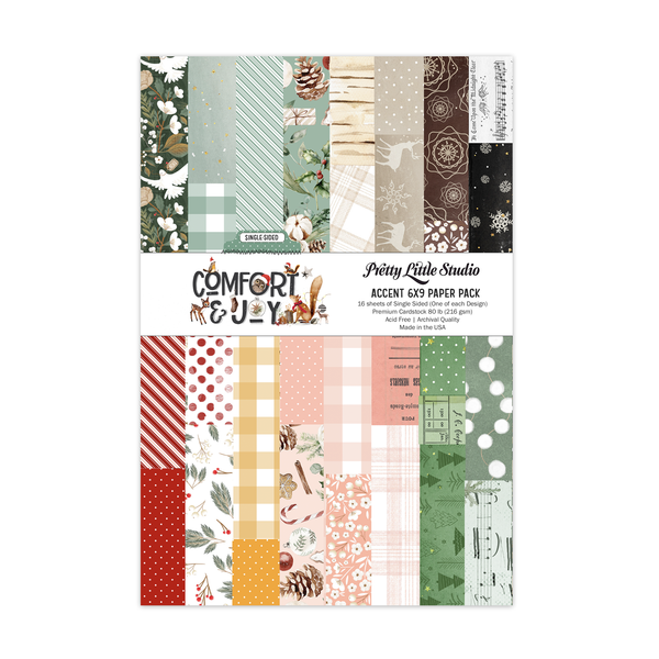 Comfort & Joy Accent 6x9 Single-Sided Paper Pack