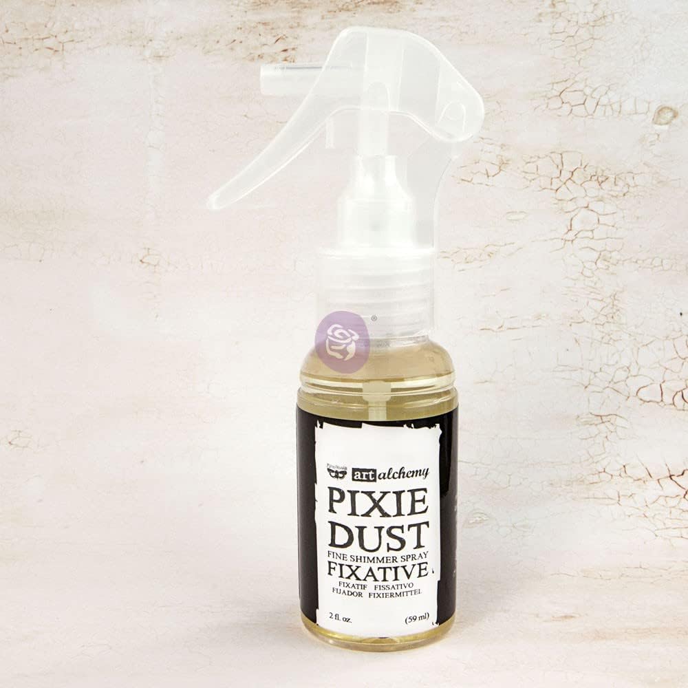 Pixie Dust Fixative Spray {Finnabair/Art Alchemy}