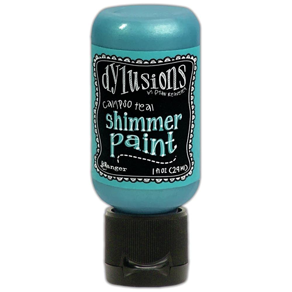 Calypso Teal Dylusions Shimmer Paint | Dyan Reaveley