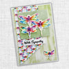 Rainbow Garden Insects Embossed Die Cuts