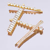 Gold + Rhinestone Bobby Pin Set