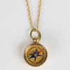 Find Your Way Compass Necklace