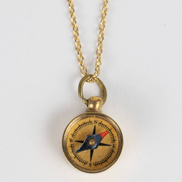 Find Your Way Compass Necklace