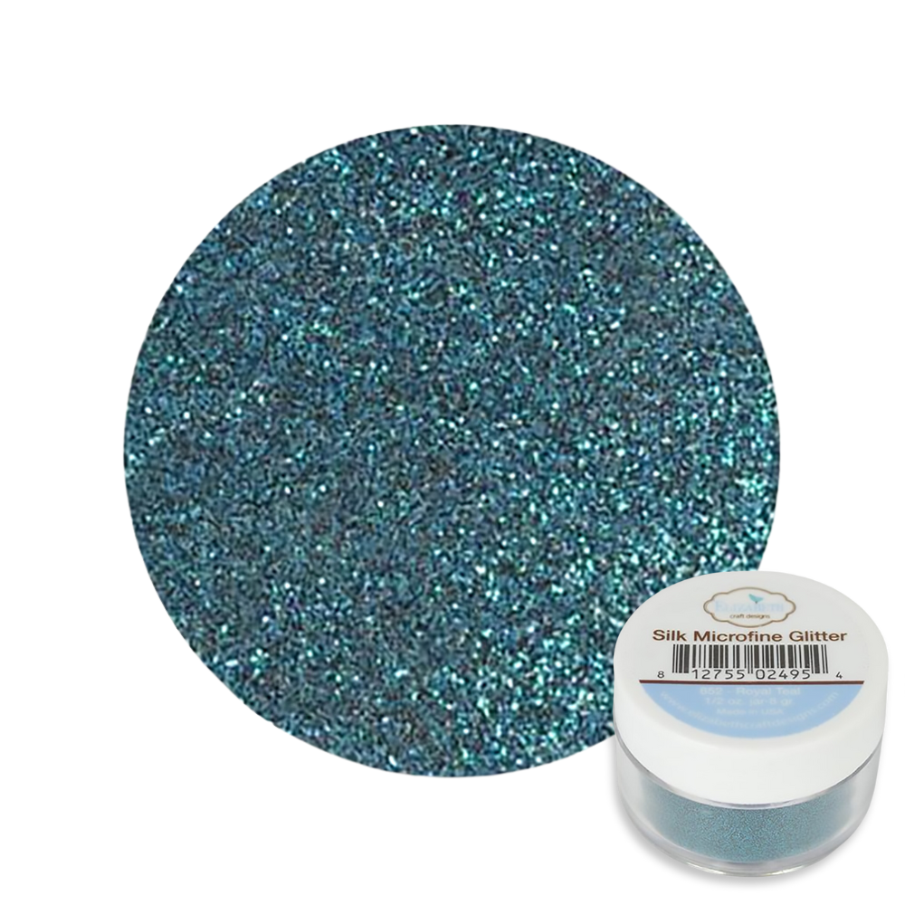 Royal Teal (no. 652) Silk Microfine Glitter