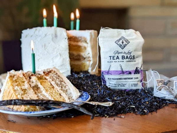 Old Fashioned Birthday Cake Tea Bags