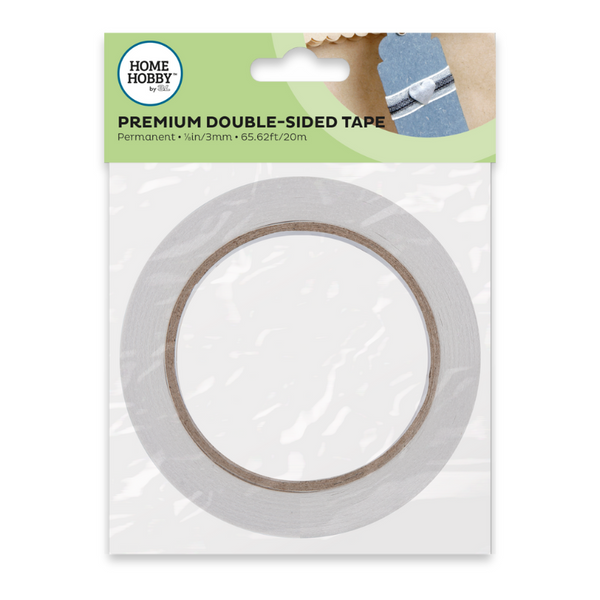 Premium Double-Sided Tape | 1/8" x 65'