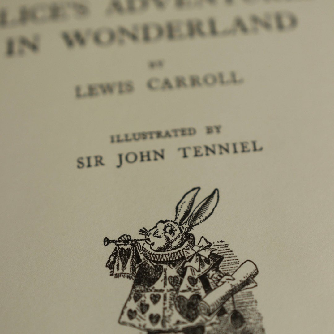 Alice in Wonderland Book Journal | Lewis Carroll 1865