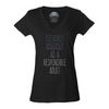 Cleverly Disguised Women's  V-Neck T-Shirt