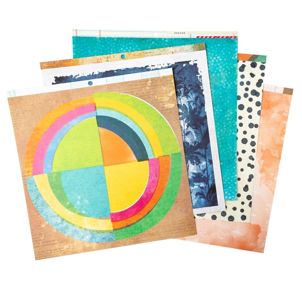 Mixed Media 12x12 Paper Pad | Vicki Boutin