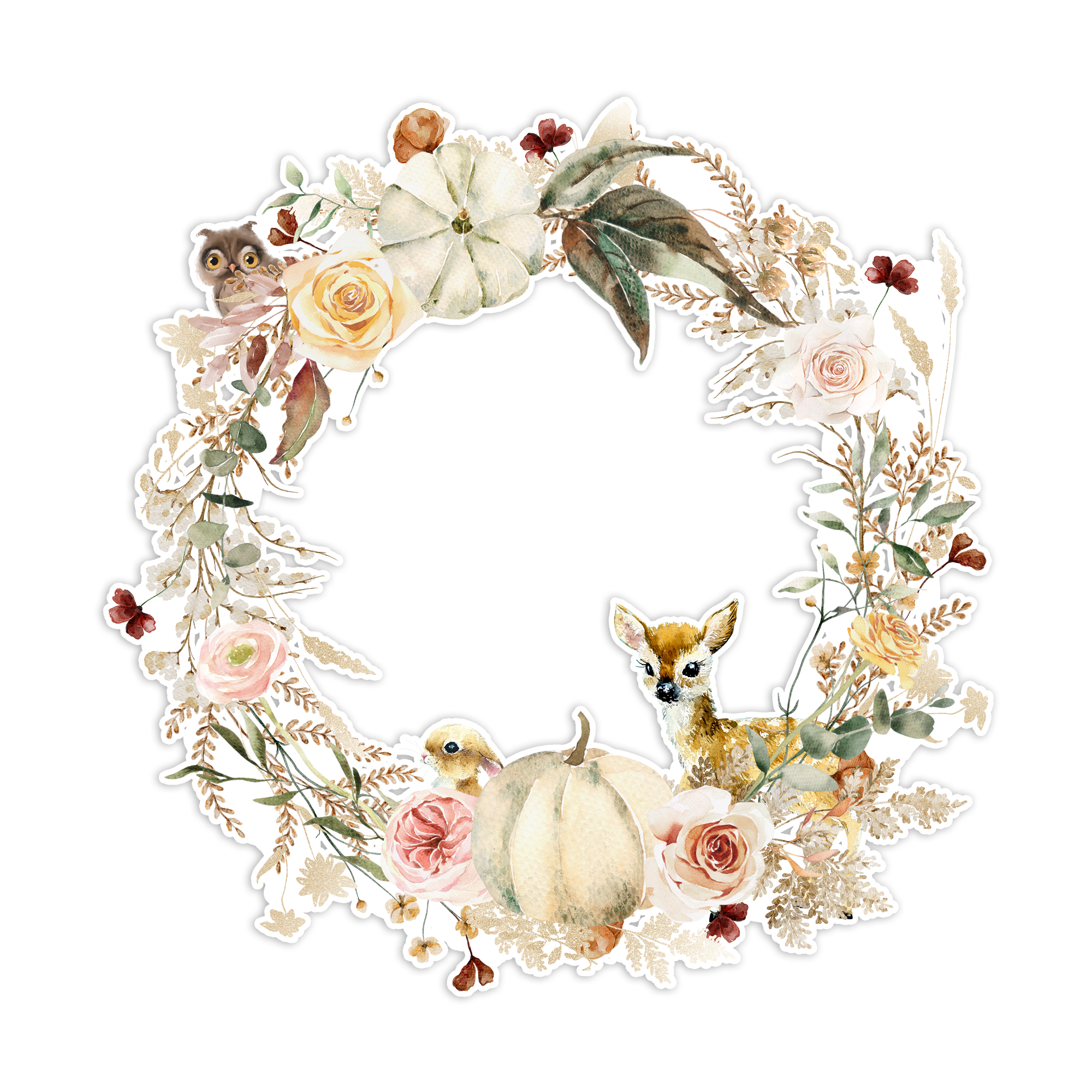 Pumpkin Patch Wreath 11