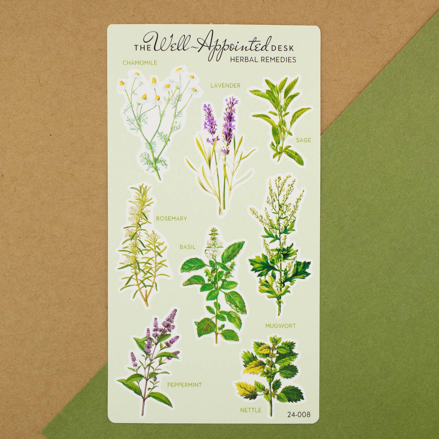 Herbal Remedies Sticker Sheet