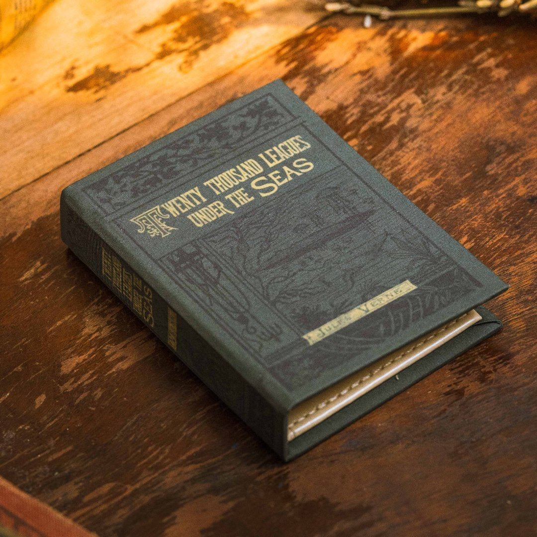 Twenty Thousand Leagues Under the Sea Book Wallet | Jules Verne 1870