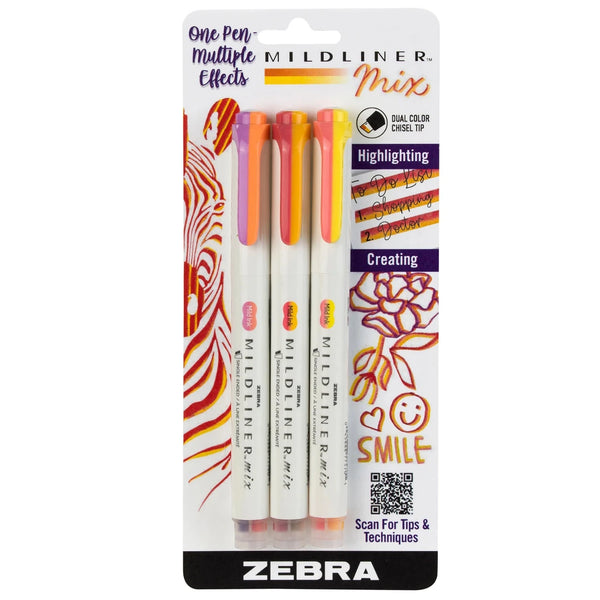 Mildliner Mix Highlighters | 3pk