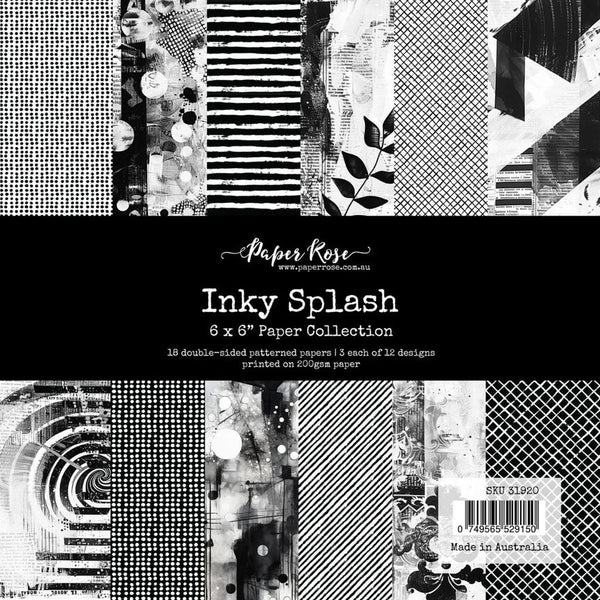 Inky Splash 6x6 Paper Collection