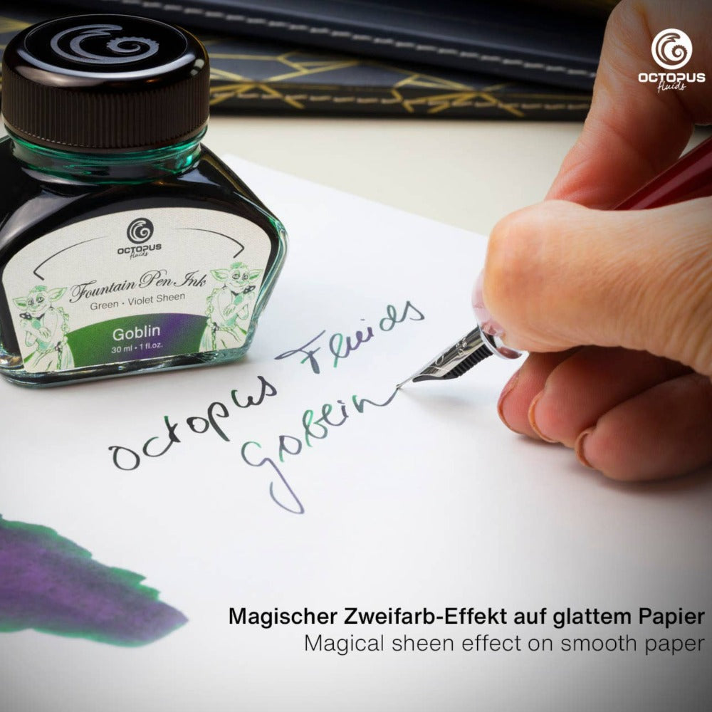 Goblin Green Sheening Fountain Pen Ink