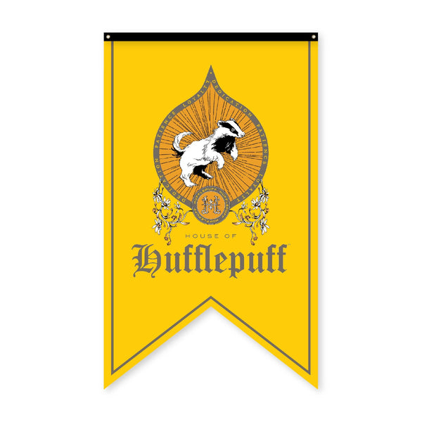 Hufflepuff 30x50 Crest Banner Flag | Harry Potter