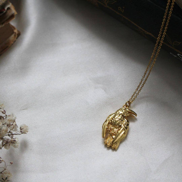 Edgar Allan Poe Raven Pendant Necklace {coming soon}