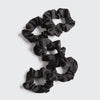 Black Satin Sleep Scrunchies 5pc Set