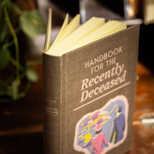 Handbook For the Recently Deceased Book Journal | Beetlejuice 1988