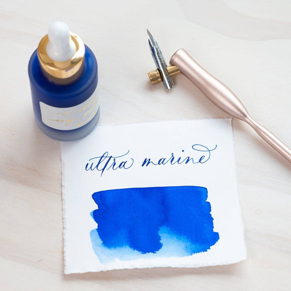 Ultra Marine Calligraphy Ink {coming soon!}