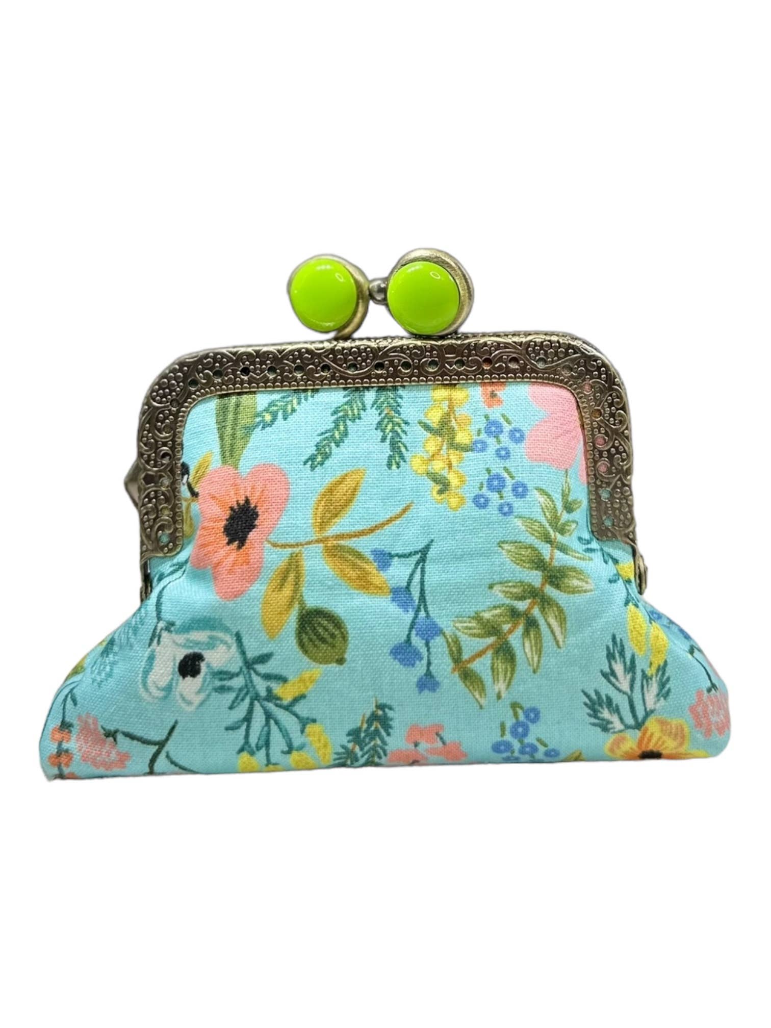 Herb Garden & Mint Mini Clutch Coin Purse