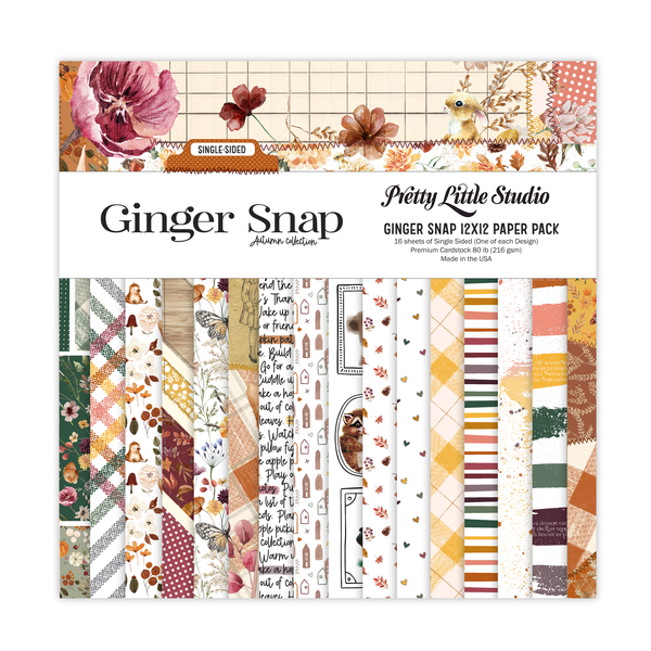 Ginger Snap Main 12x12 Single-Sided Paper Pack