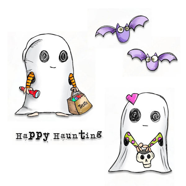 Happy Haunting A7 Clear Stamp Set No. 953 | Halloween