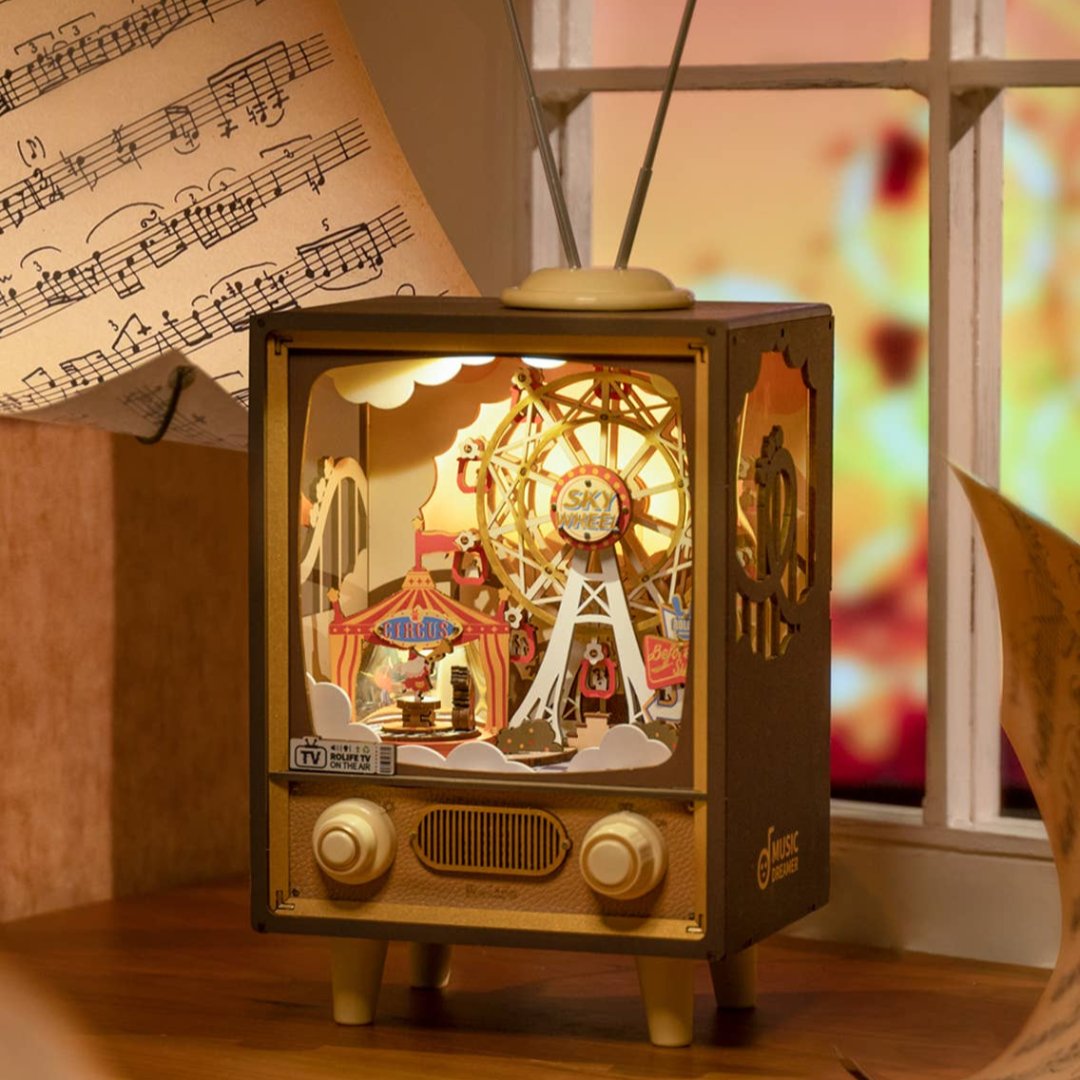 Sunset Carnival DIY Mechanical Music Box