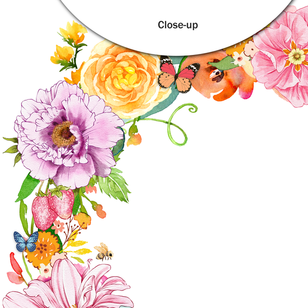 Meadow Floral Wreath 11" Die-Cut {coming soon!}