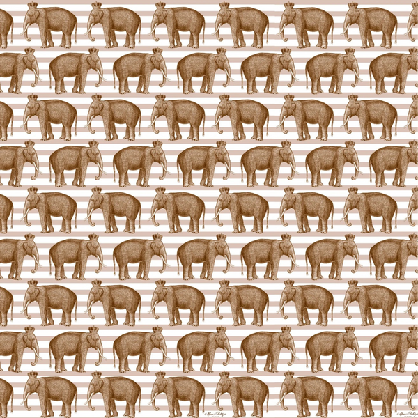 Royal Elephant Wrapping Paper