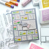 Classic Correspondence Stamp + Die + Stencil Bundle