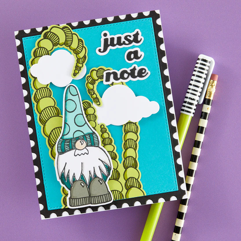 No Place Like Gnome Cling Stamps | Dyan Reaveley