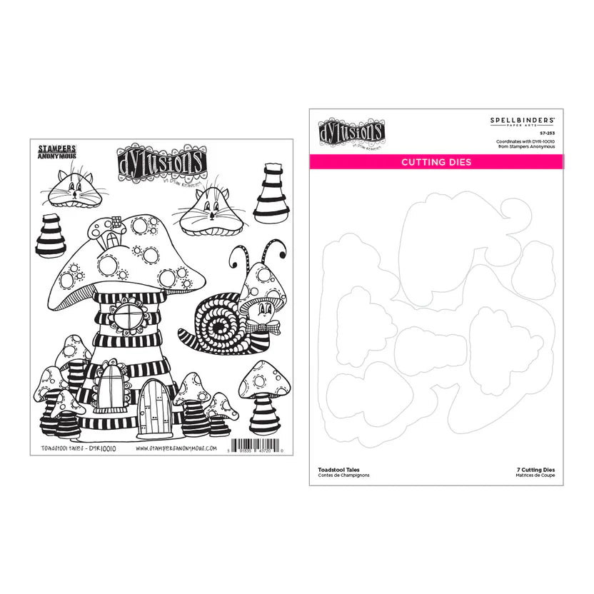 Toadstool Tales Stamp and Die Bundle