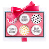 Festive Circle Sentiments Press Plates + Die Set | Lisa Horton