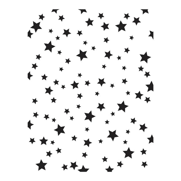 Wishing and Falling Stars 3D Embossing Folder + BetterPress Bundle