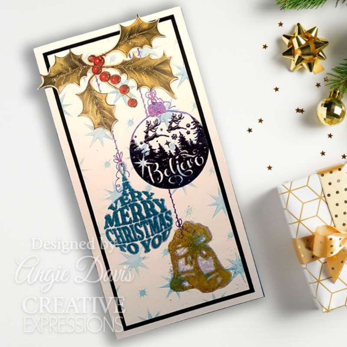 Believe 6x8 Clear Stamp Set | Taylor Made Journals