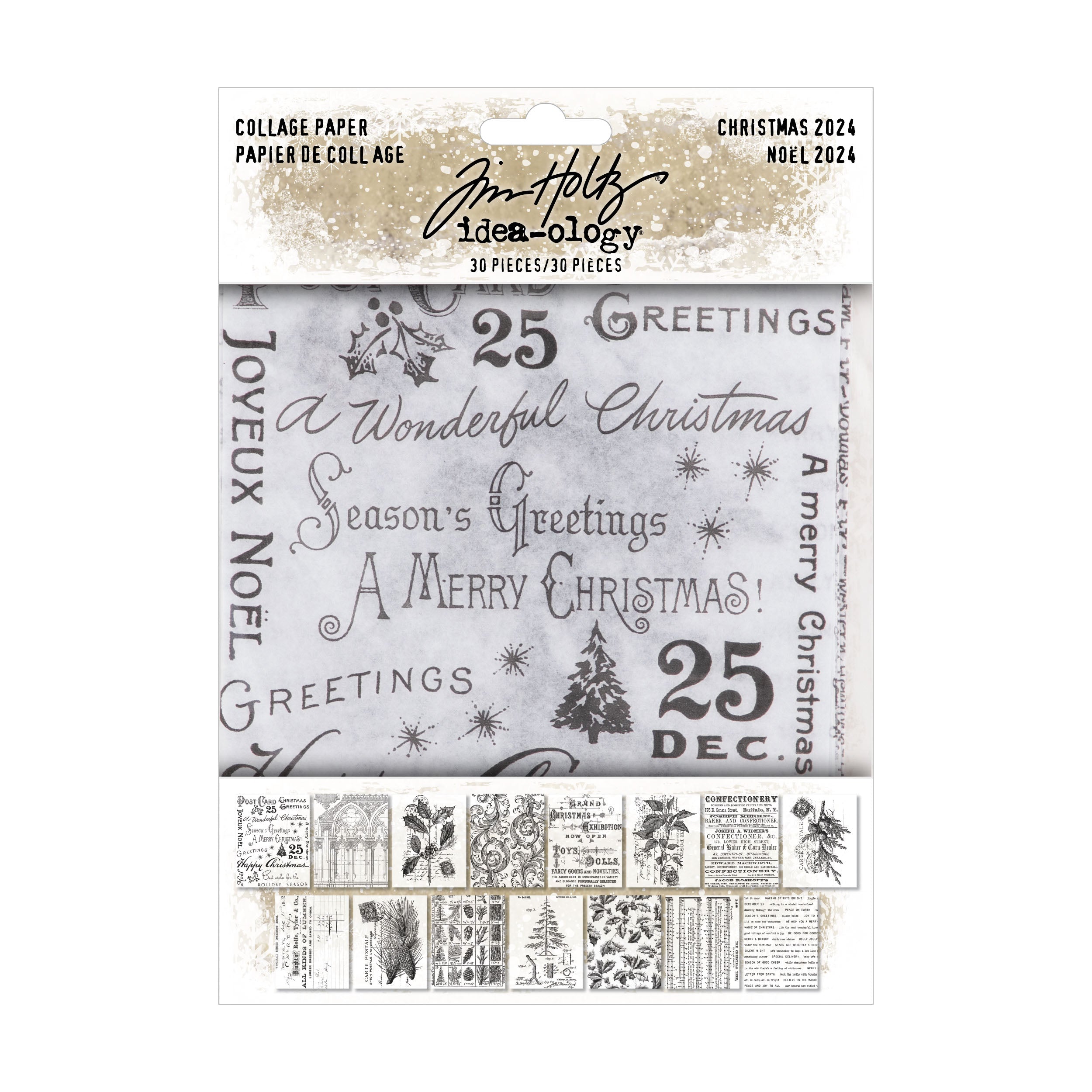 Collage Paper {Christmas 2024} | idea-ology