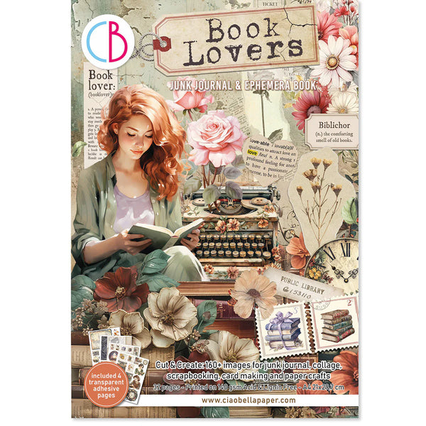 Book Lovers Junk Journal + Ephemera Book {coming soon!}