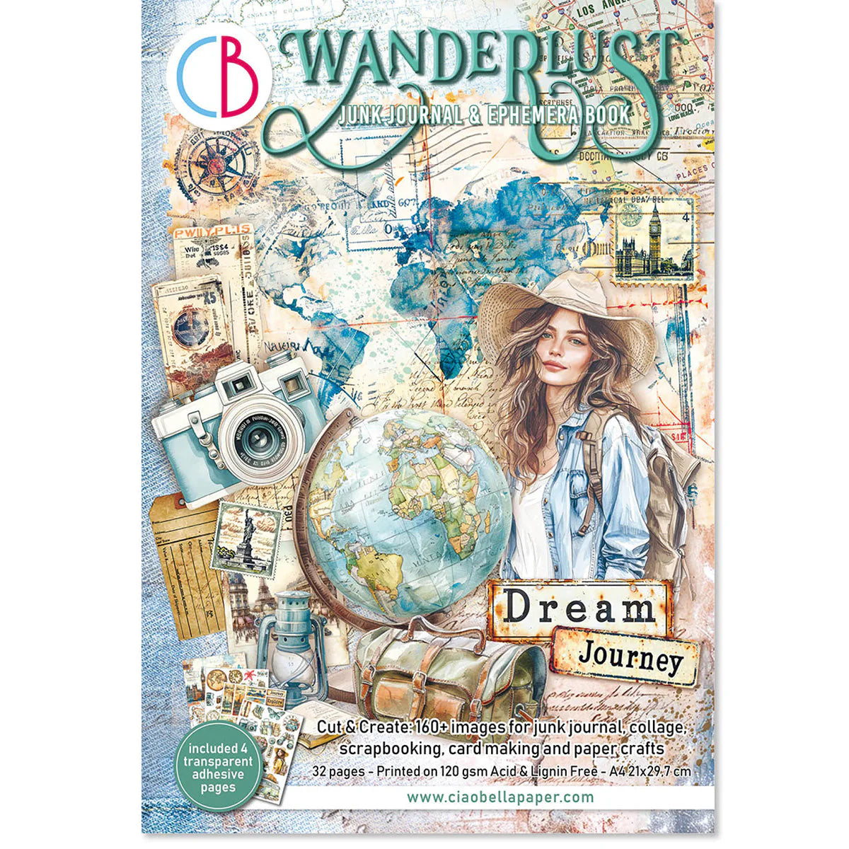 Wanderlust Junk Journal + Ephemera Book {coming soon!}