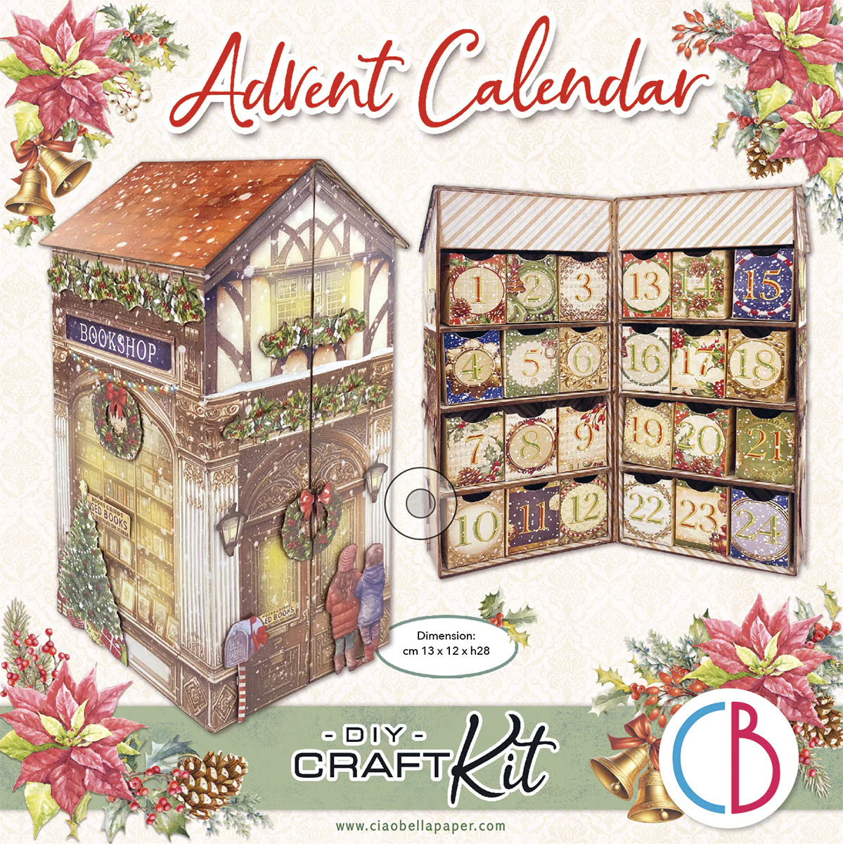 Bookshop Advent Calendar Craft Kit