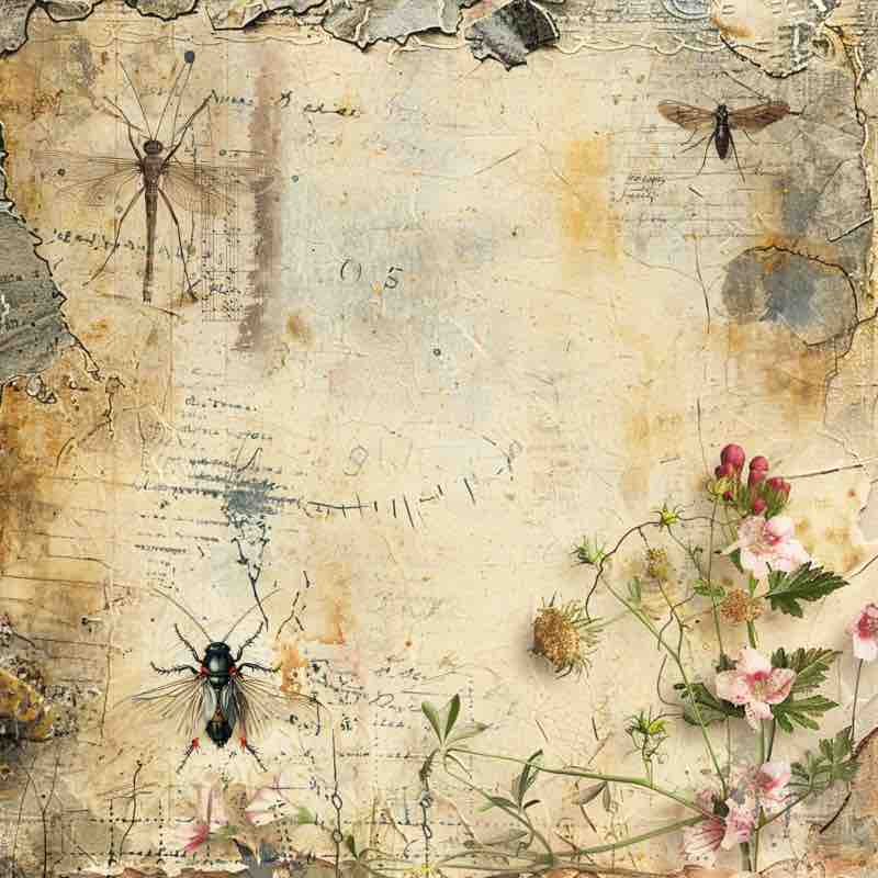 Entomology 8x8 Paper Pad | Tracie Fox