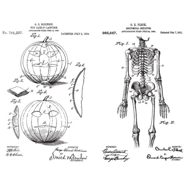 Inventor 4 Cling Stamp Set {Halloween} | Tim Holtz