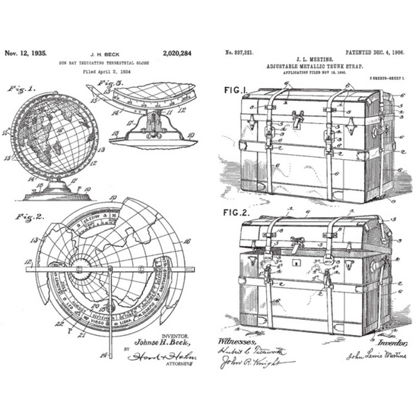 Inventor 9 Cling Stamp Set | Tim Holtz