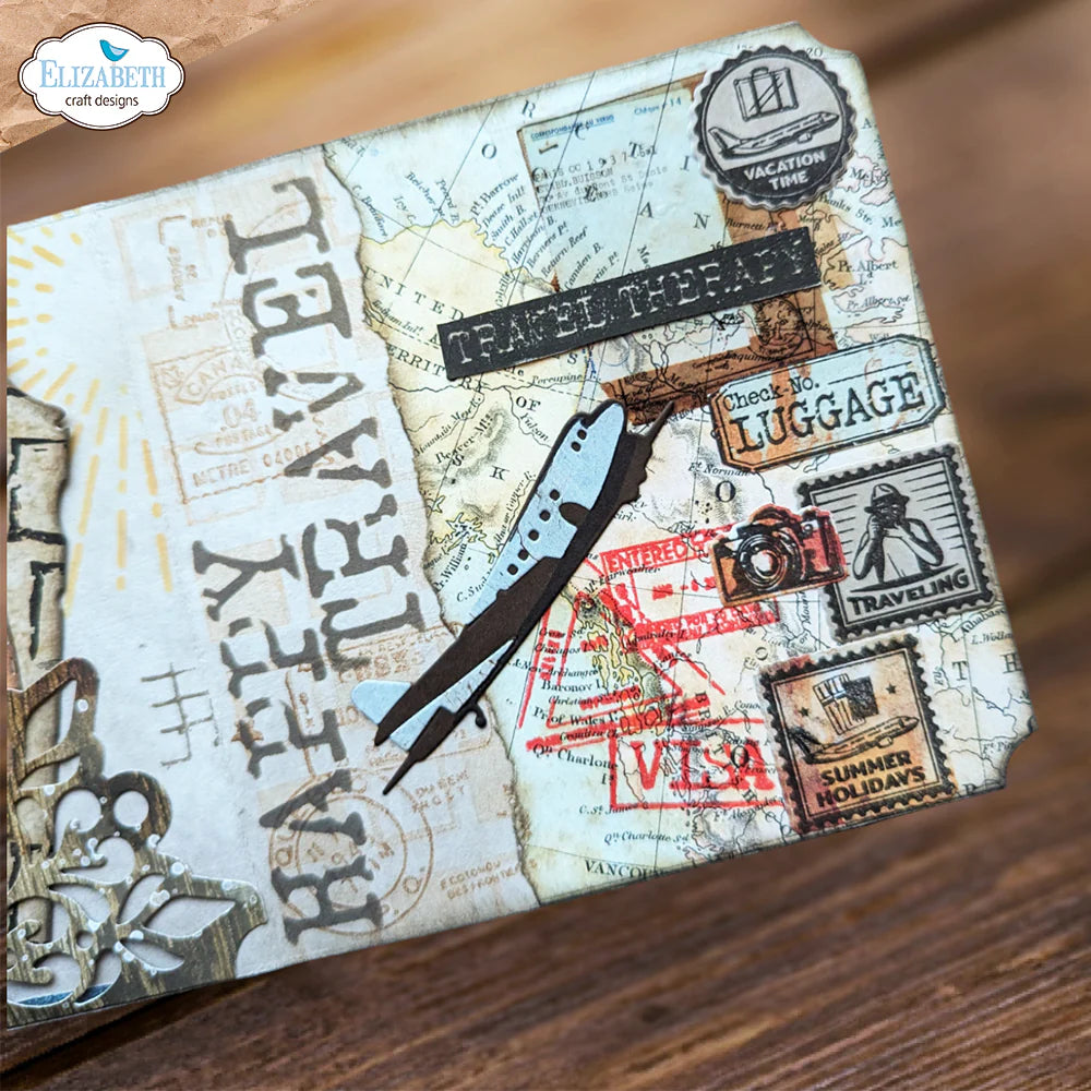 Passport Stamps Clear Stamp Set