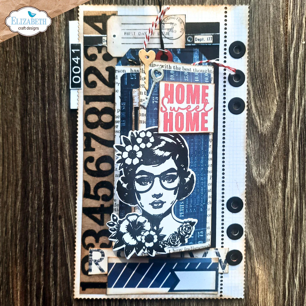 Frida at Home Stamp & Die Set