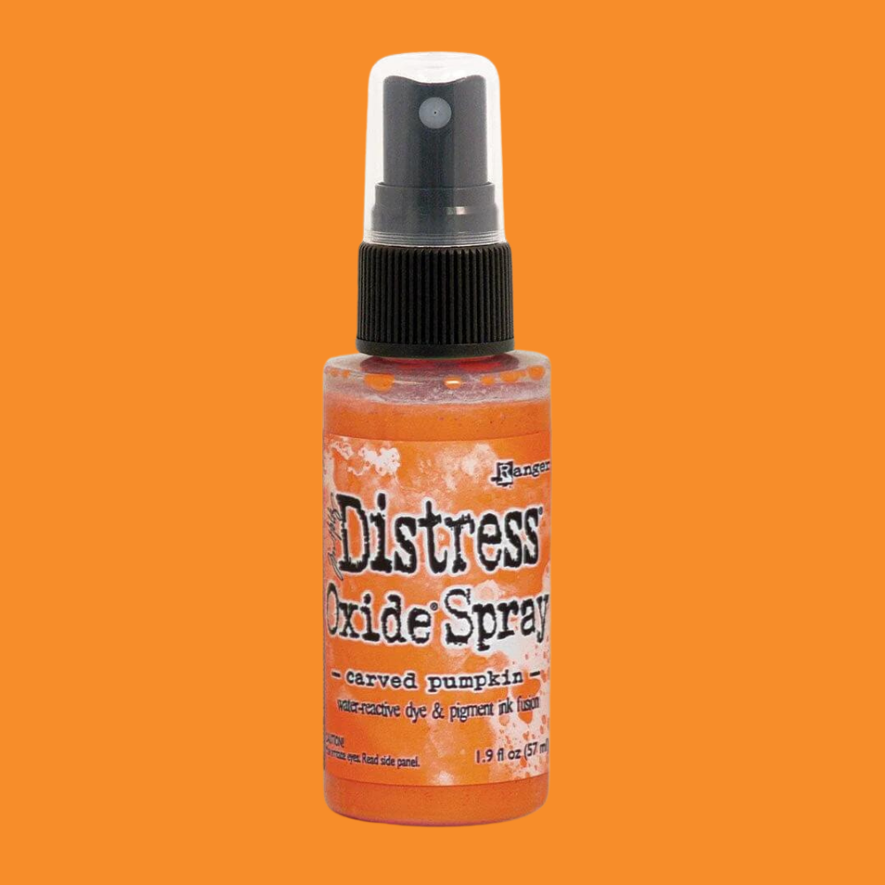 Carved Pumpkin Distress Oxide Spray