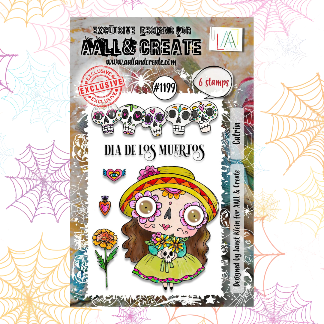 Catrin A7 Stamp Set No. 1199 | Ghouls' Night Out {Halloween 2024}